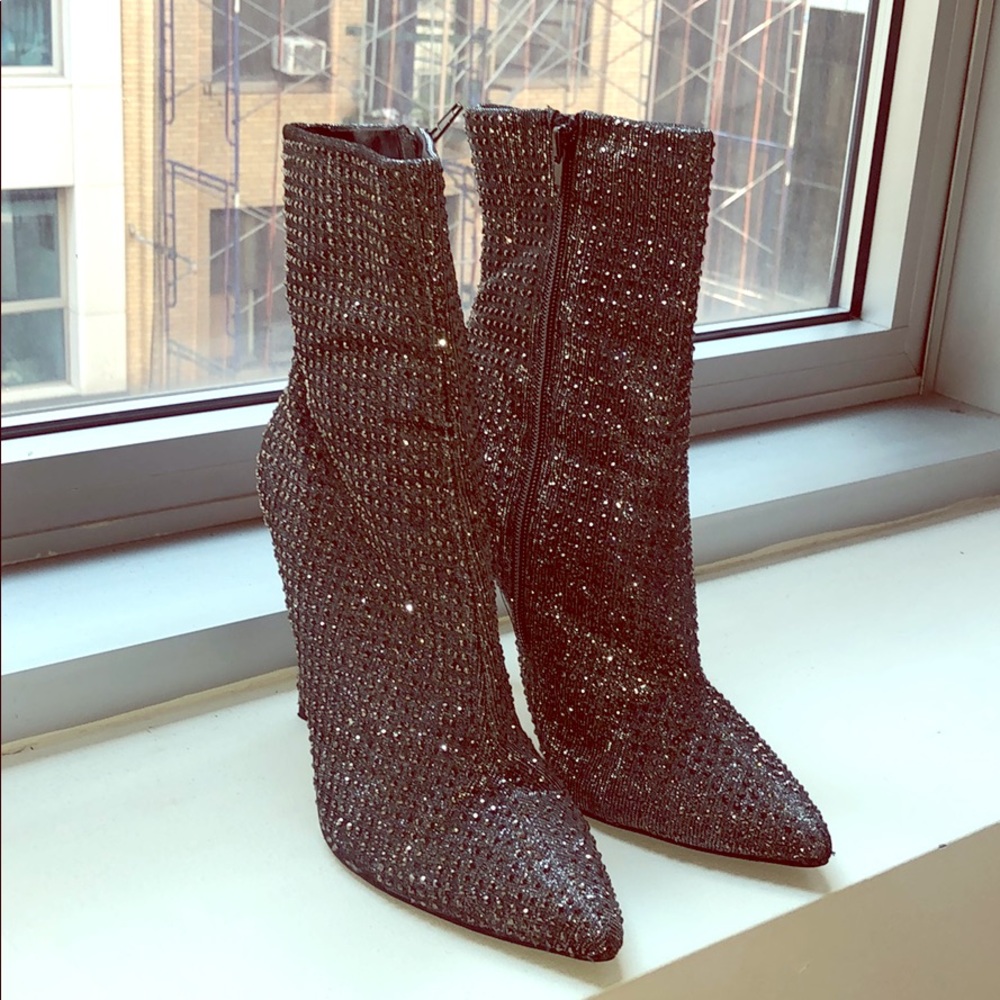 Steve Madden: Wifey Rhinestone Boots